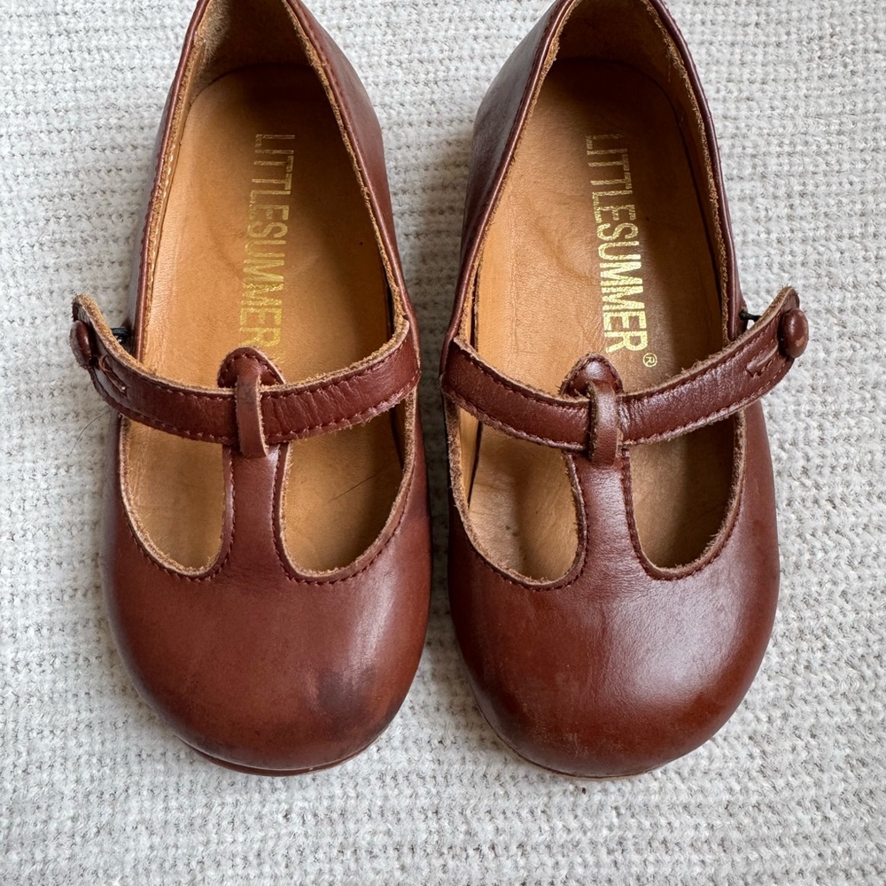 Brown Leather Dress Shoes with Classic Design